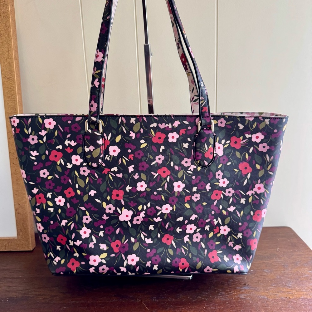 Kate Spade Laurel Way Boho Floral Medium Dally Bag EUC - Picture 3 of 14